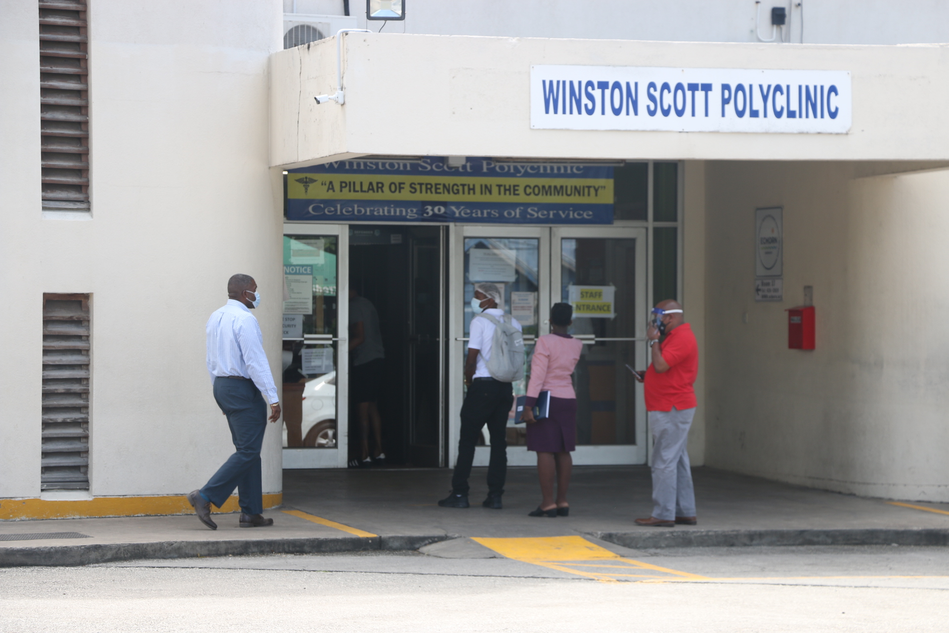 Winston Scott Polyclinic Saint Michael 1 246 536 3400   1517 Winston Scott Polyclinic To Close At 6 Pm Today 