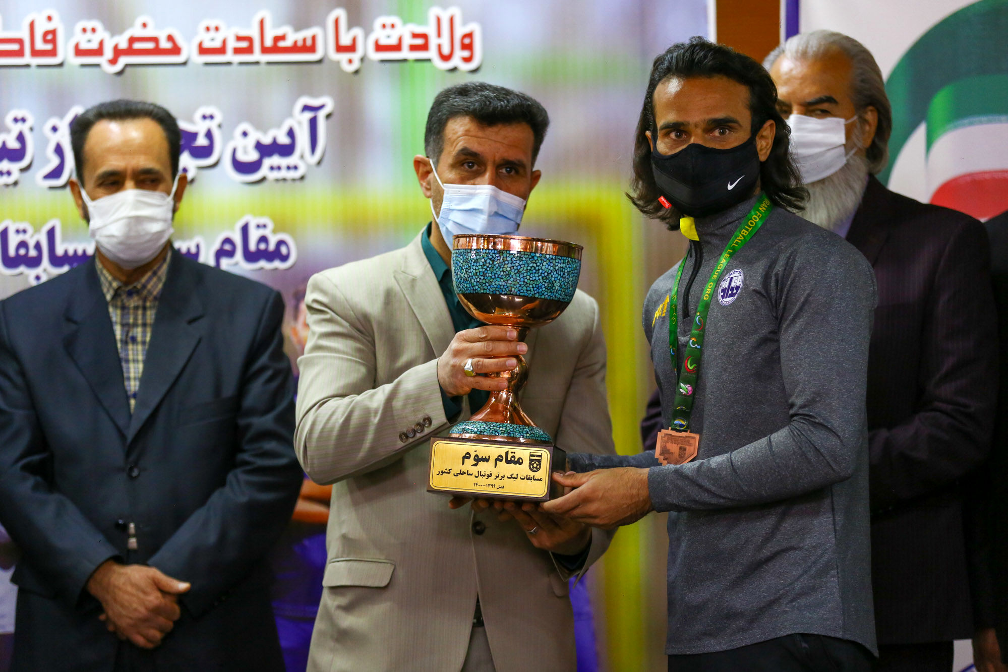 celebrating-the-beach-soccer-team-of-haddad-isfahan-carpet-industry