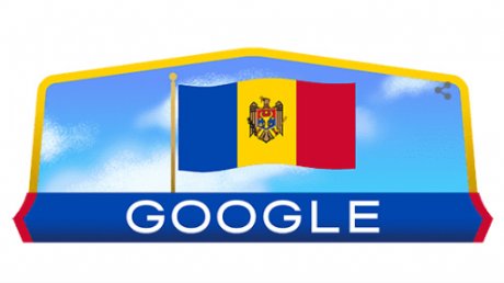 google-sarbatoreste-ziua-independentei-republicii-moldova-printr-un-doodle-special