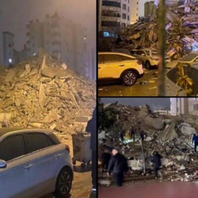 Разорен-земјотрес-од-7,4-степени-во-југоисточна-Турција,-има-жртви,-срушени-згради-|-ТВ21