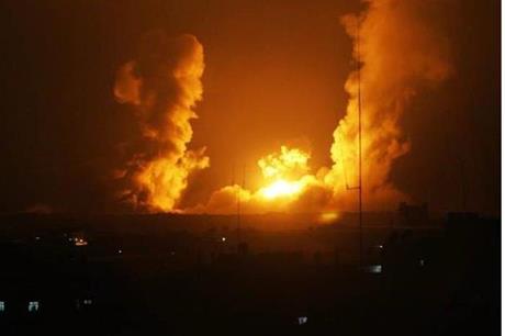 طائرات-الاحتلال-الإسرائيلي-تقصف-غزة