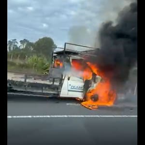 waikato-expressway-section-near-taupiri-reopens-after-truck-fire