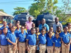 promoters,-pnp-politicians-donate-water-pump,-tanks-to-negril-primary