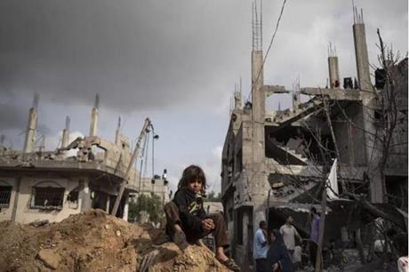 إعلام-غزة:-520-شهيدا-وتدمير-13-ألف-وحدة-سكنية-باقتحام-مخيم-النصيرات