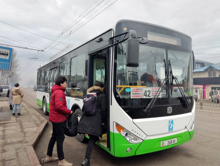 Все-32 маршрута-движения-муниципальных-автобусов-в Бишкеке
