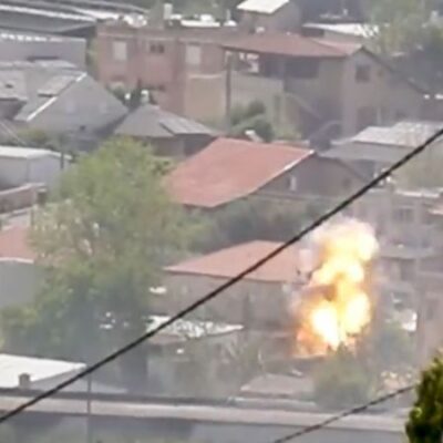 فيديو:-المقاومة-الإسلامية-تستهدف-مبنى-يتموضع-فيه-جنود-العدو-في-مستوطنة-"أفيفيم"