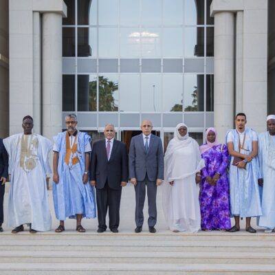 غزواني-يستقبل-مكتب-البرلمان-الموريتاني