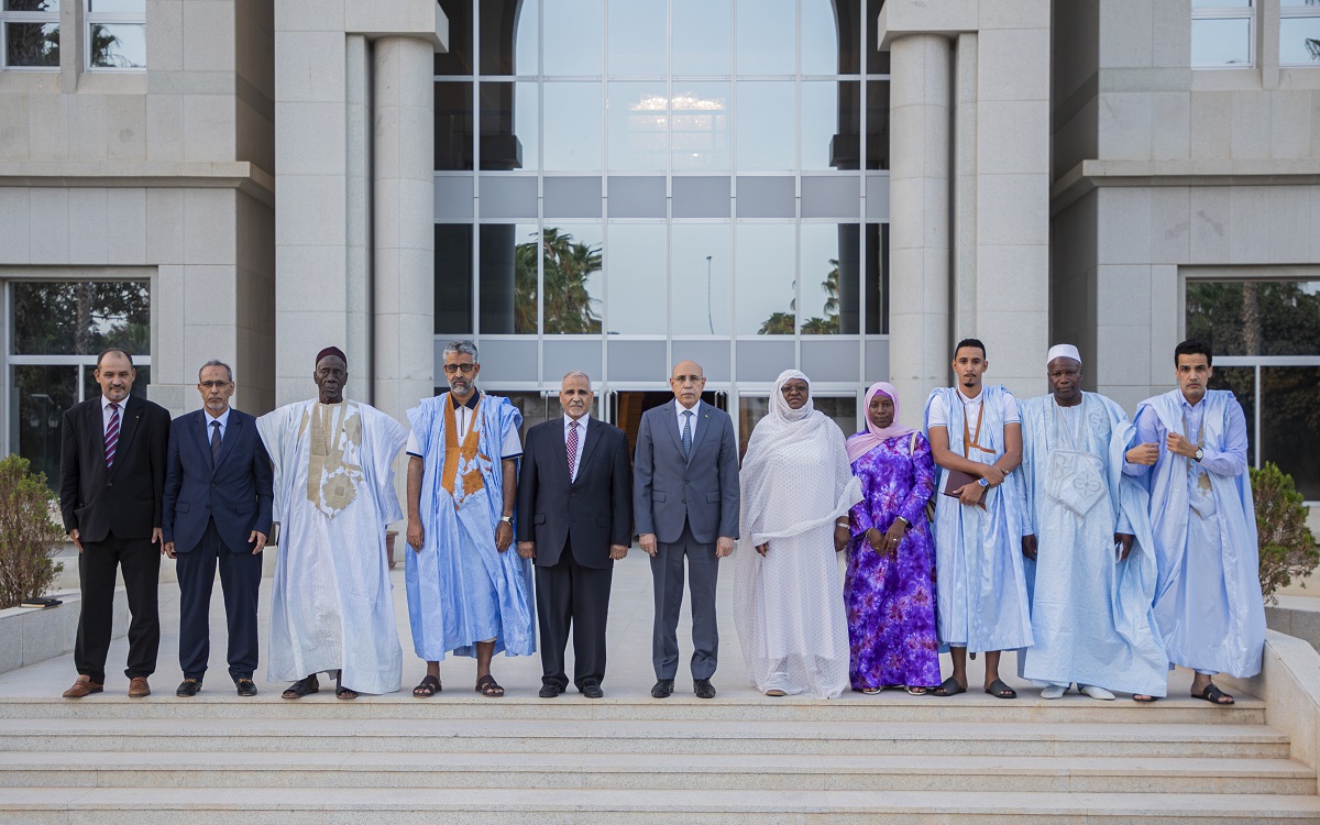 غزواني-يستقبل-مكتب-البرلمان-الموريتاني