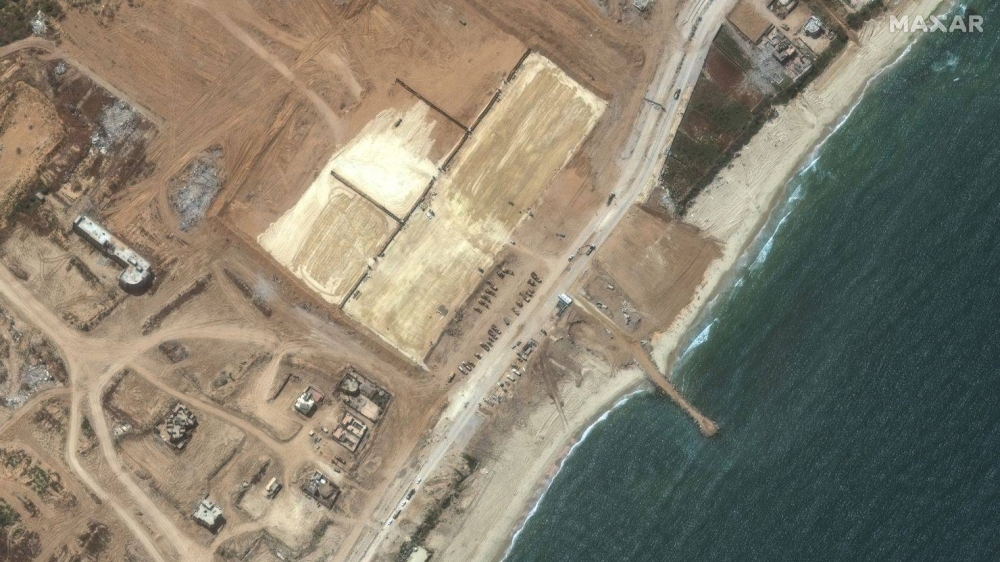 pentagon:-us-military-starts-aid-pier-construction-off-gaza