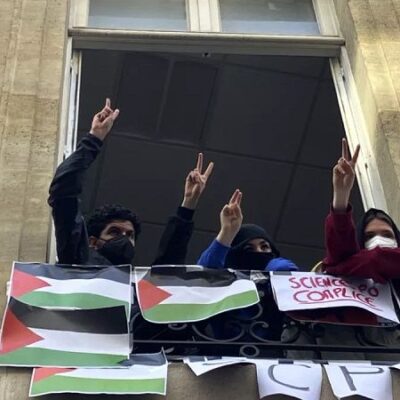 رقعة-الاحتجاجات-الداعمة-لغزّة-تتوسّع-في-الجامعات-الأميركية-والفرنسية