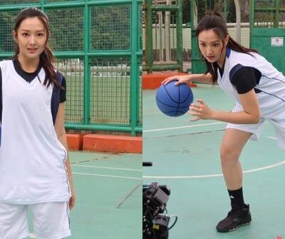 譚旻萱拍廣告打籃球被嫌狼死-比賽曾遭批踭險毁容