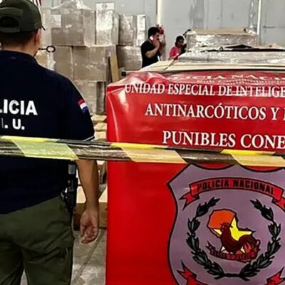 historico-operativo-contra-el-narco-en-paraguay:-las-autoridades-interceptaron-1.600-kilos-de-cocaina-en-una-carga-de-almidon-y-harina
