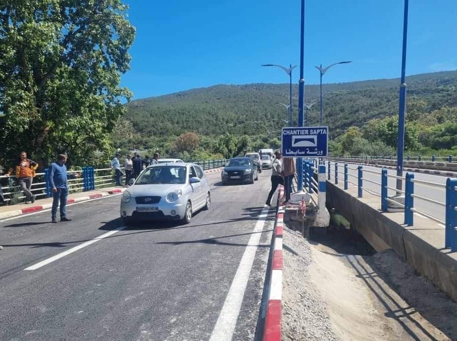 الإنتهاء-من-أشغال-إصلاح-جسر-وادي-كيسير-ببلدية-العوانة -بجيجل