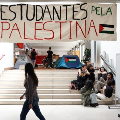 lisboa.-psp-chamada-a-faculdade-onde-decorre-protesto-contra-guerra-em-gaza