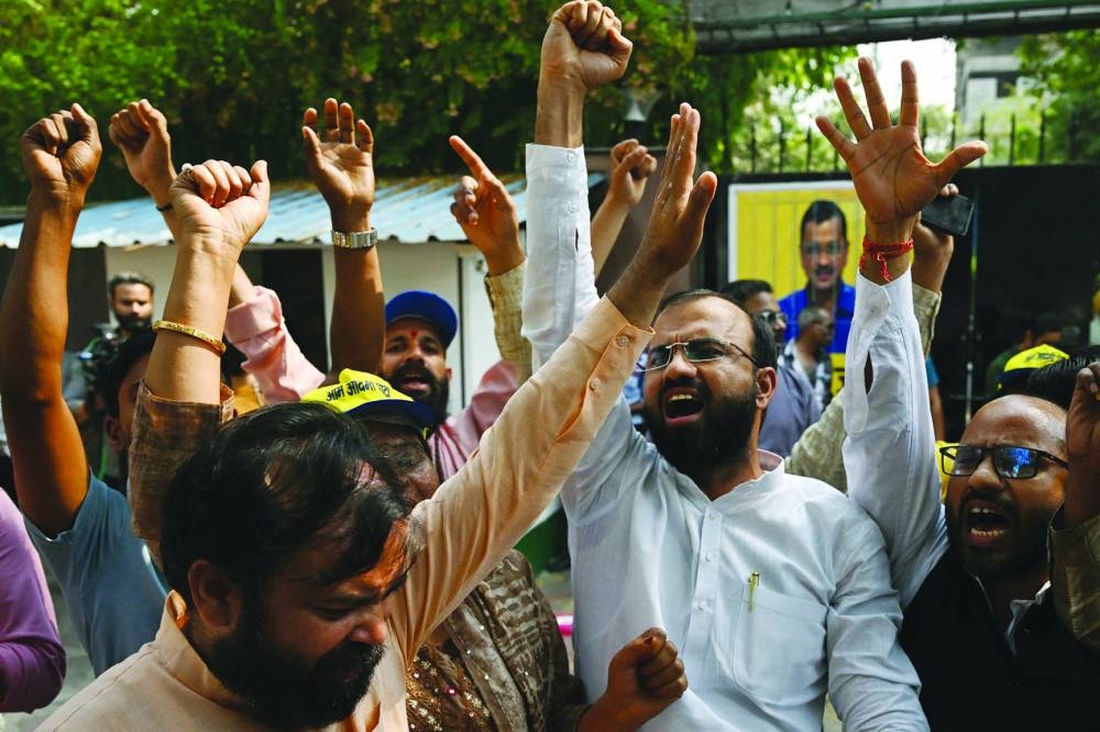 opposition-jubilant-as-modi-critic-kejriwal-granted-bail