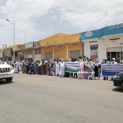 مرحّلون-من-أحياء-مختلفة-في-نواكشوط-يطالبون-بتوفير-قطع-أرضية-(فيديو)
