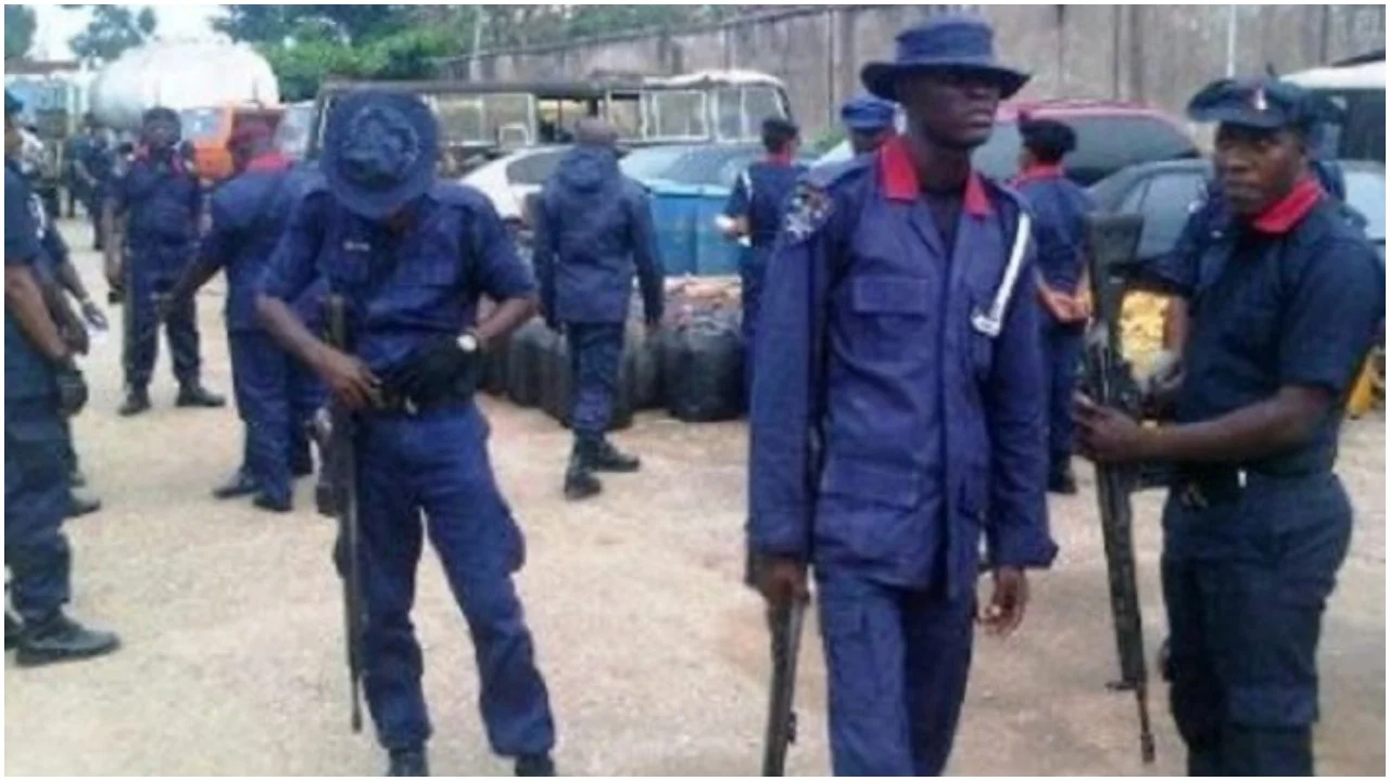 nscdc-recovers-100,000-litres-of-crude-oil-from-illegal-bunkering-site