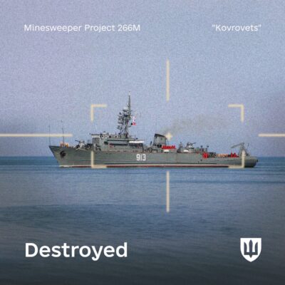 ucrainenii-au-distrus-vanatorul-rusesc-de-mine-proiect-266-m-kovrovet:-“inca-o-zi-proasta-pentru-flota-rusa-de-la-marea-neagra”