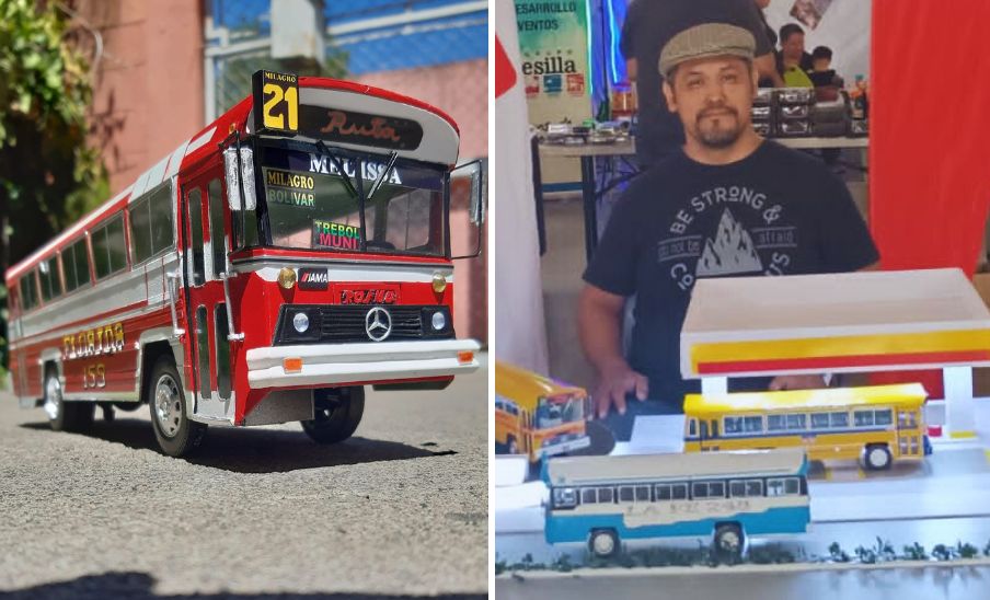 jose-marroquin,-el-guatemalteco-que-fabrica-autobuses-retro-a-escala