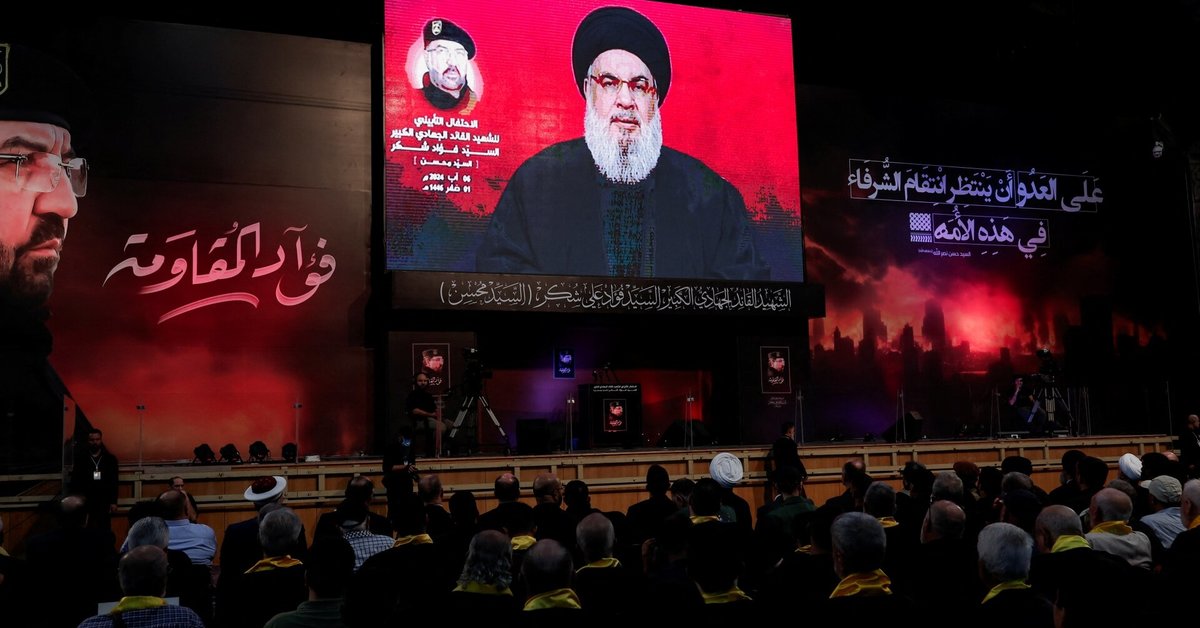 h.-nasrallah:-„hezbollah“,-iranas-privalo-atsakyti-izraeliui-po-lyderiu-nuzudymo