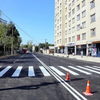 В городе Ош-завершили-асфальтирование-улицы-Турсунбаева