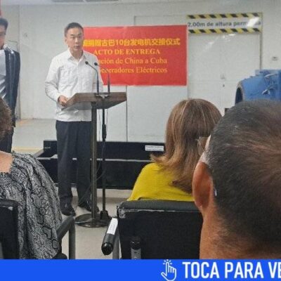 une-recibe-dos-generadores-electricos-chinos:-se-beneficiaran-solo-dos-provincias