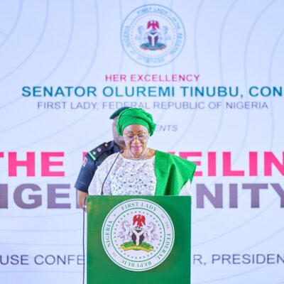 nigerians-fume-as-tinubu’s-wife-unveils-‘national-unity-fabric’-amid-hardship