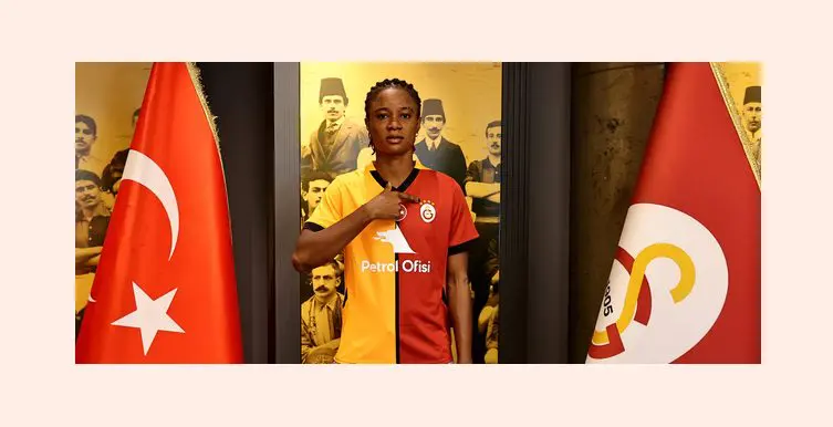 famindrana:-galatasaray-unveil-super-falcons-star-demehin