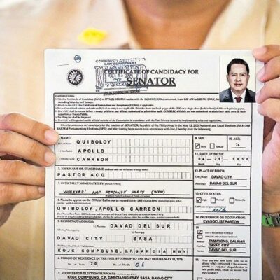 quiboloy,-65-senate-bets-get-comelec-nod