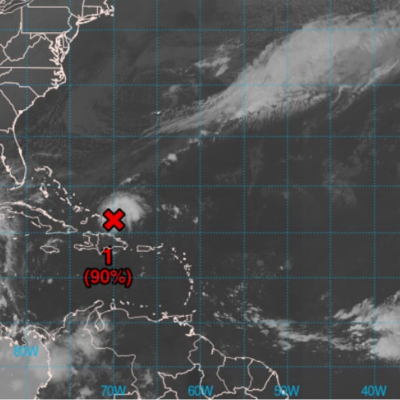 el-invest-94l-podria-convertirse-este-sabado-en-depresion-o-tormenta-tropical