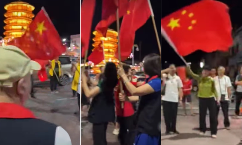 perak-police-refer-china-flag-waving-case-to-bukit-aman